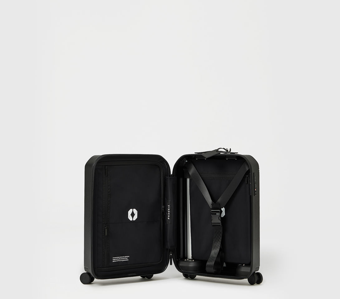 PHOENX: TELA 40 CABIN LUGGAGE BLACK