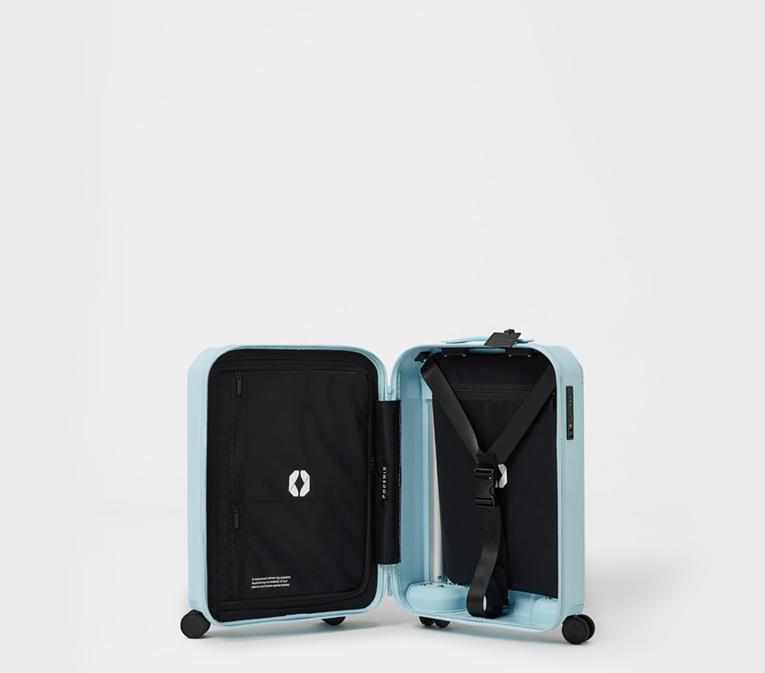 PHOENX: TELA 40 CABIN LUGGAGE SKY BLUE